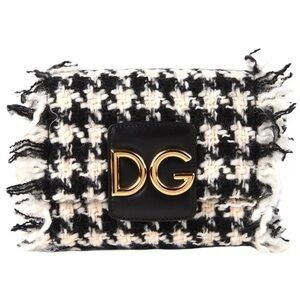 DOLCE & GABBANA TWEED PURSE